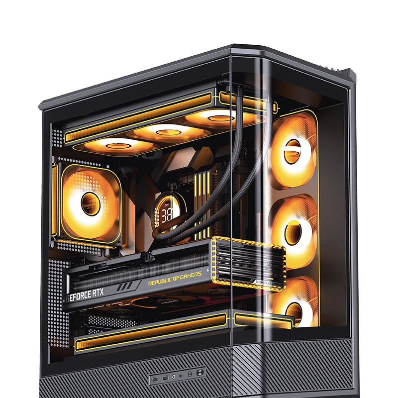 VỎ CASE PC JONSBO D400 BLACK