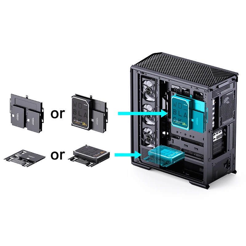 VỎ CASE PC JONSBO D400 BLACK