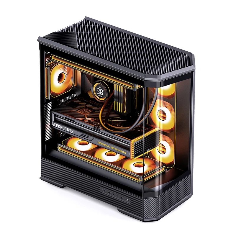 VỎ CASE PC JONSBO D400 BLACK