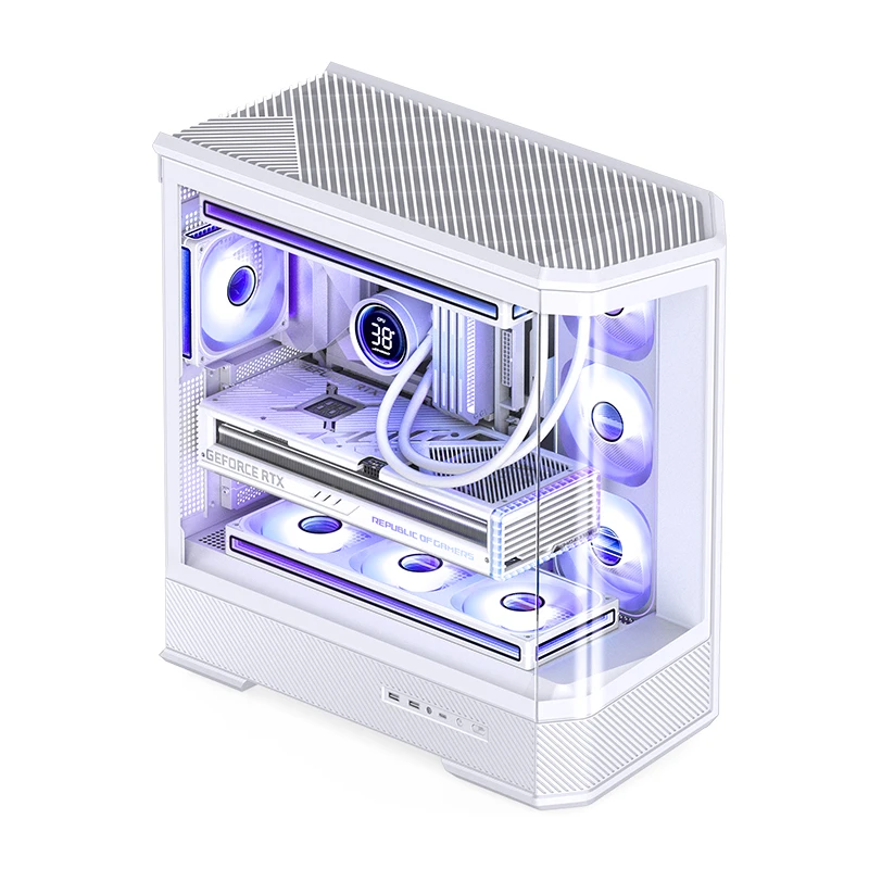 VỎ CASE PC JONSBO D400 WHITE