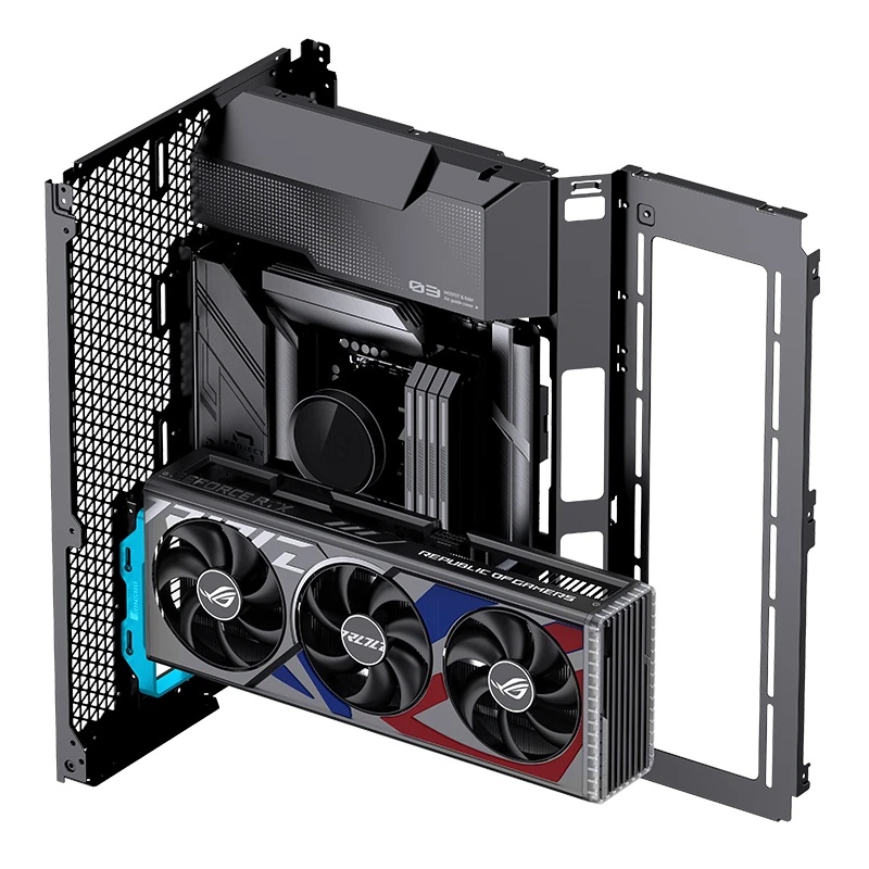 GIÁ ĐỠ VGA DỌC JONSBO A50 GRAY