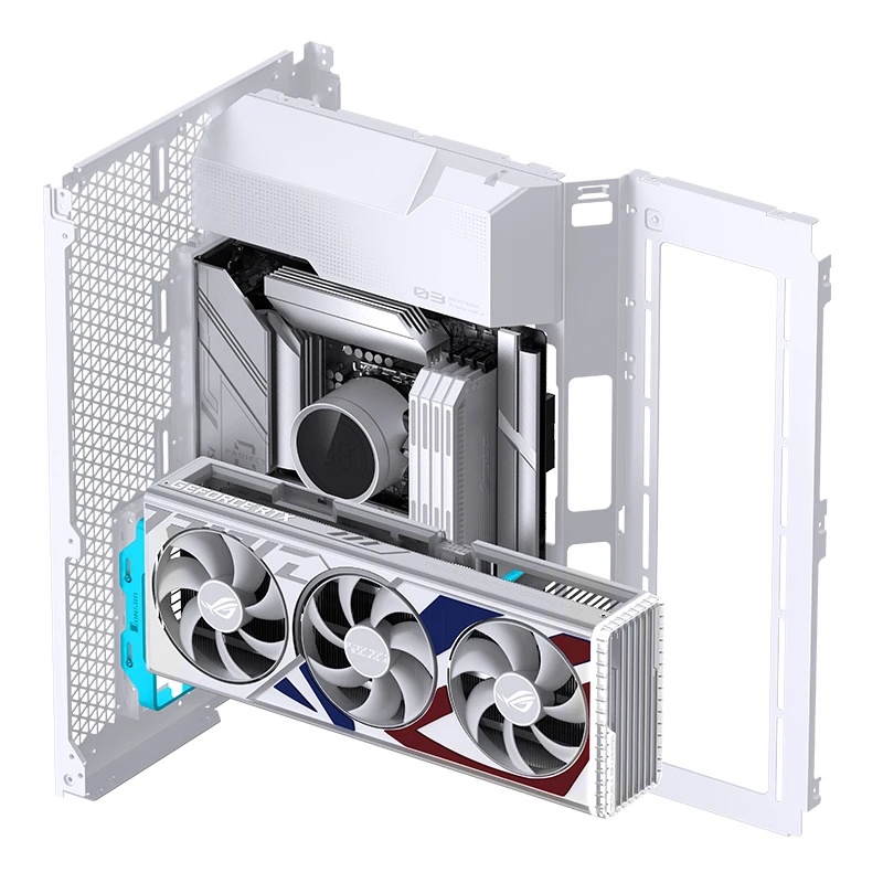 GIÁ ĐỠ VGA DỌC JONSBO A50 WHITE