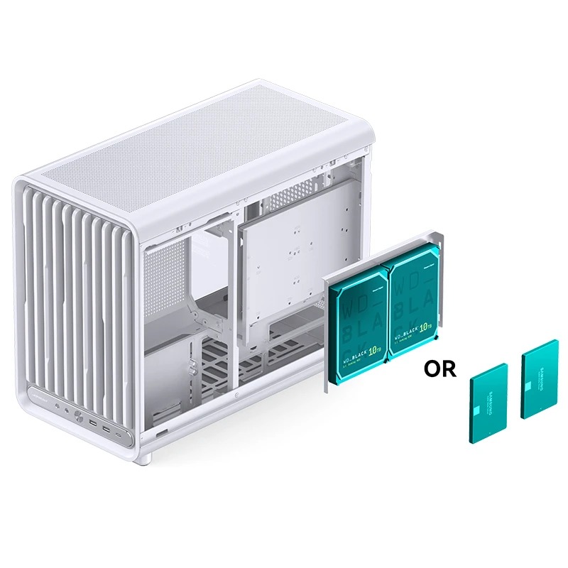 VỎ CASE JONSBO D33 WHITE