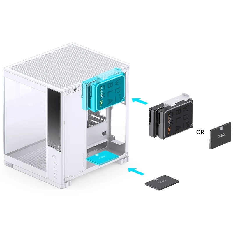 VỎ CASE JONSBO D34 WHITE