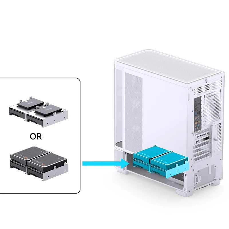 VỎ CASE JONSBO TK-5 WHITE