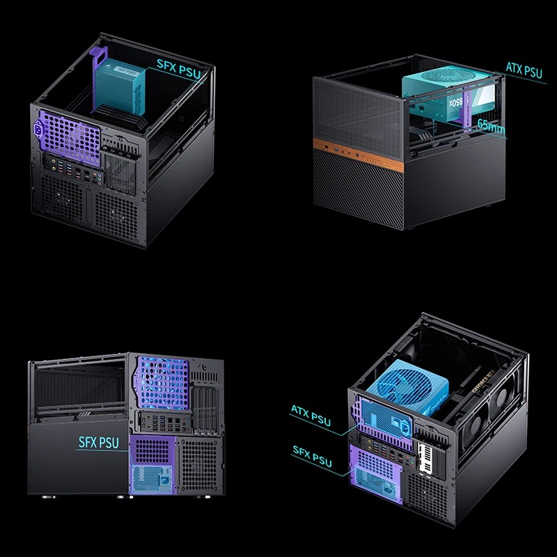 VỎ CASE PC JONSBO N6 BLACK