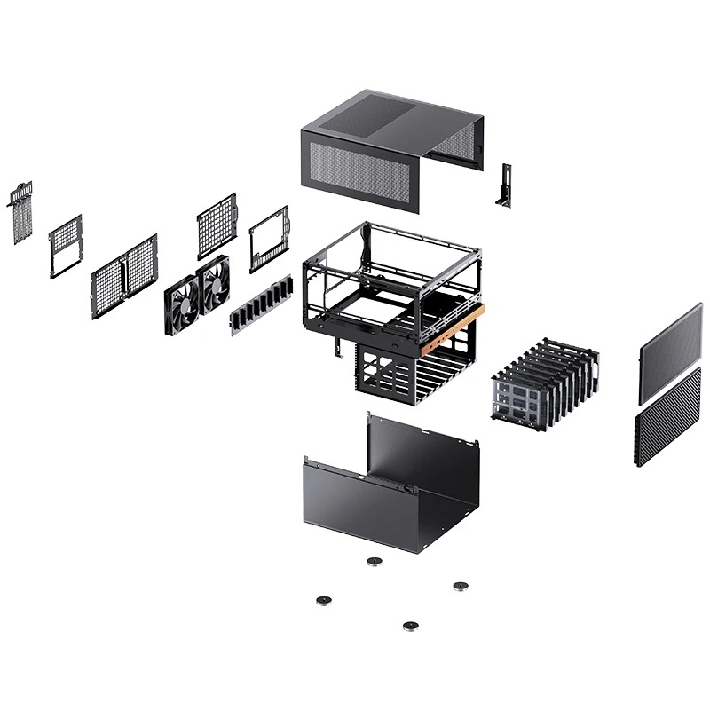 VỎ CASE PC JONSBO N6 BLACK