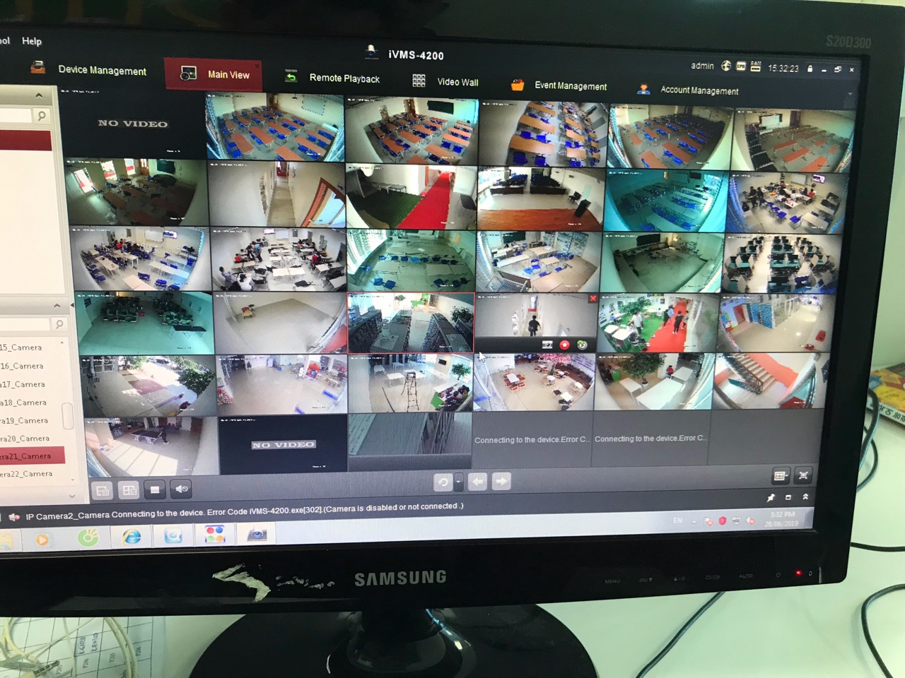 Công trình lắp đặt camera cho Trường Đại học Nguyễn Trãi Hà Nội