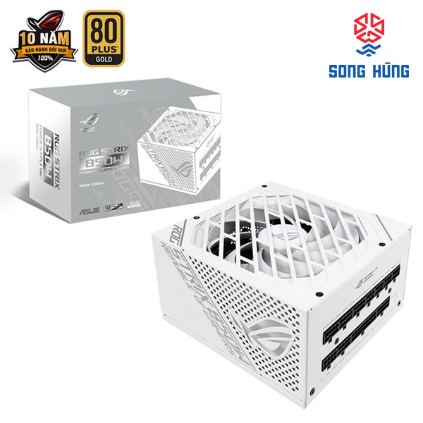 NGUỒN ASUS ROG STRIX 850W GOLD - White Edition