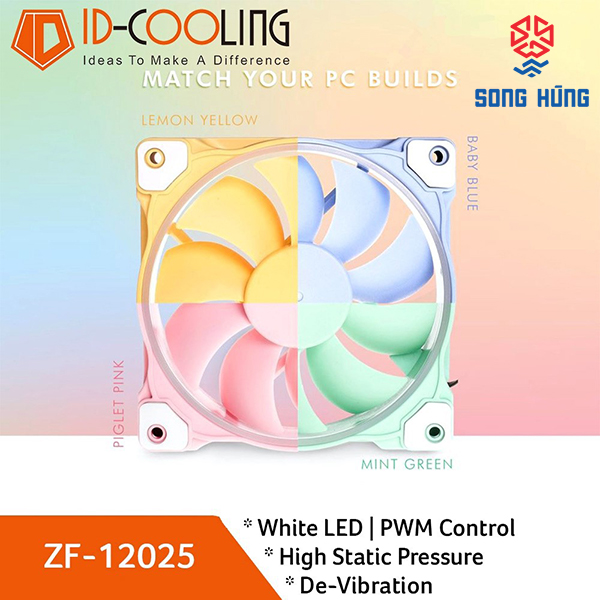 FAN CASE ID-COOLING ZF-12025