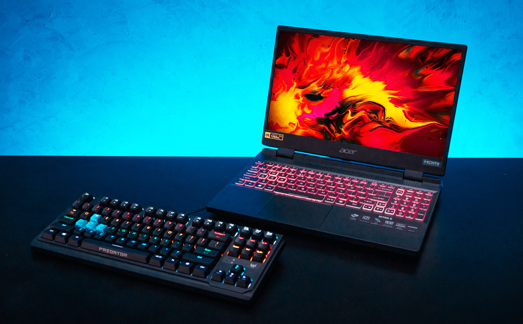 Mua laptop gaming Acer nhận ngay bàn phím cơ ￼