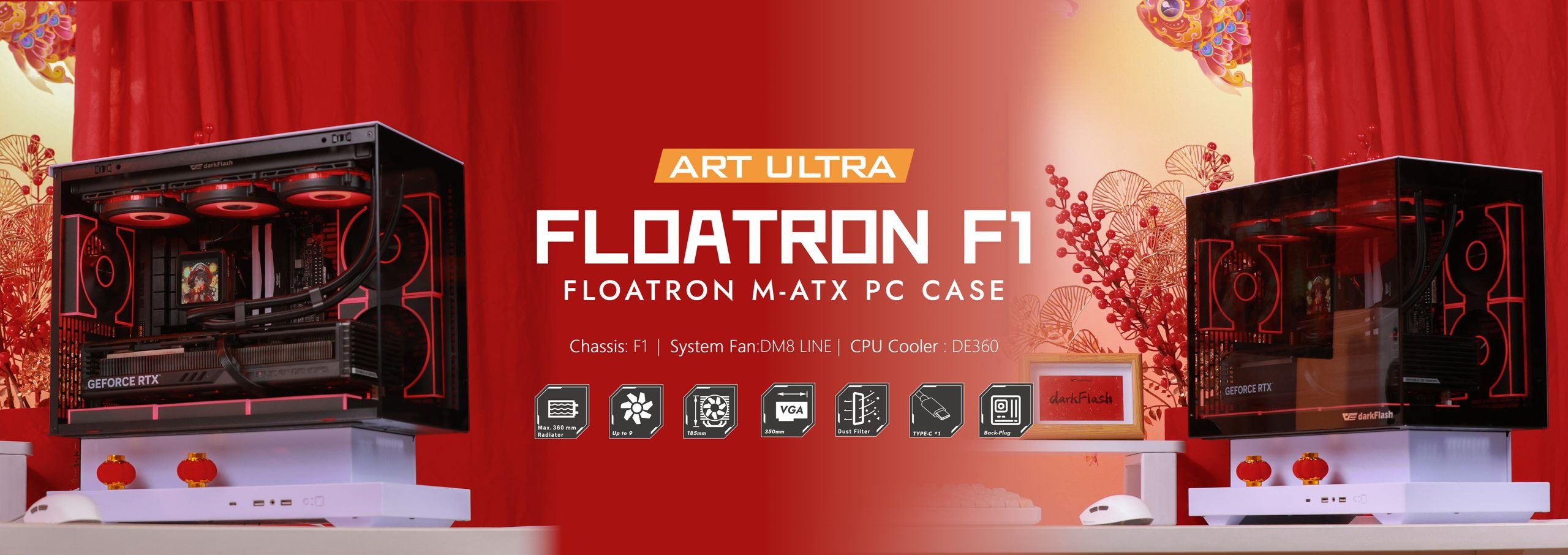 Sắm PC Mới Đón Tết 2026 – Chọn darkFlash, Chọn Chuẩn Đẹp & Bền