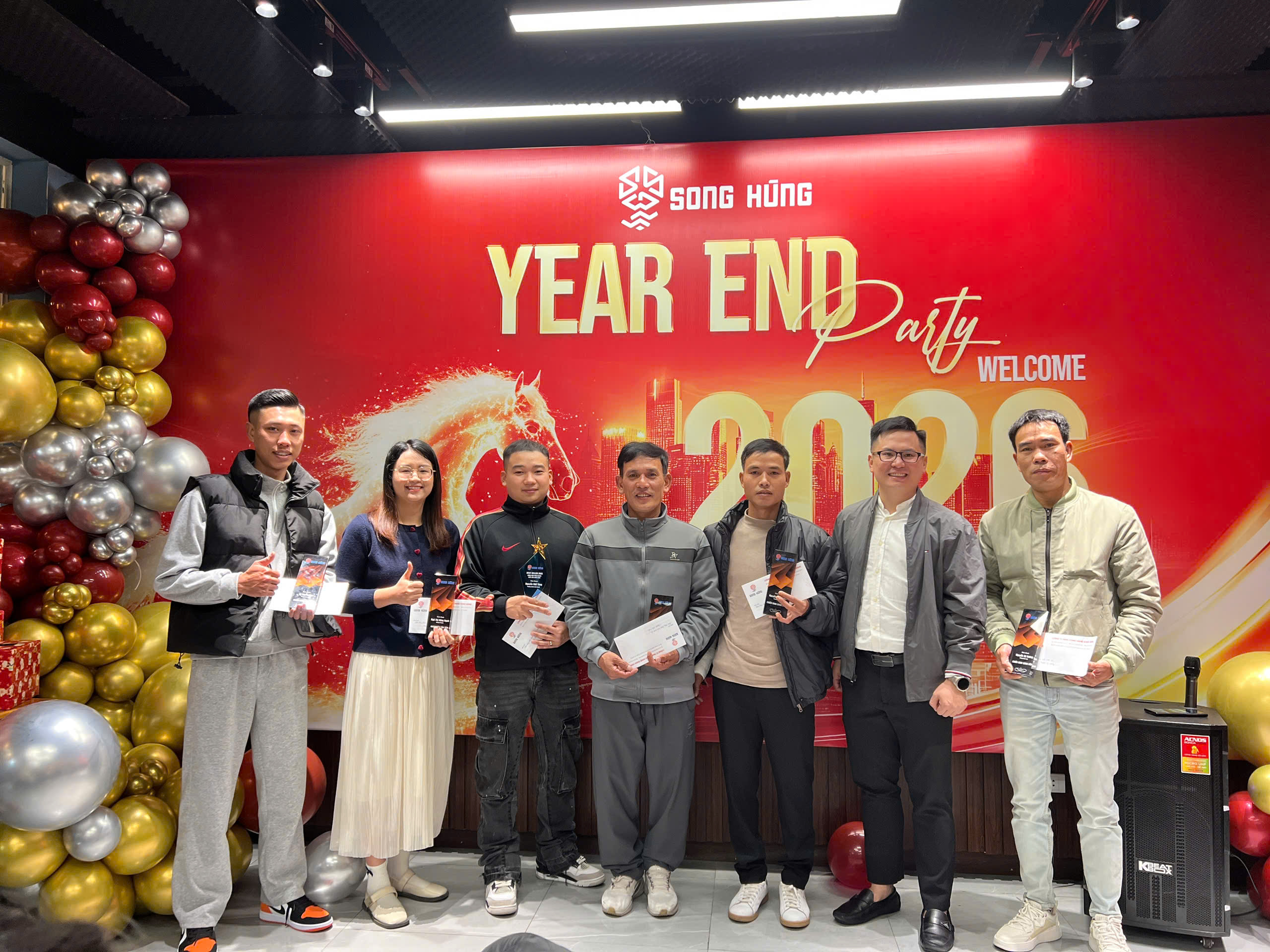 YEAR END PARTY 2025 – DẤU ẤN GẮN KẾT CỦA ĐẠI GIA ĐÌNH SONG HÙNG